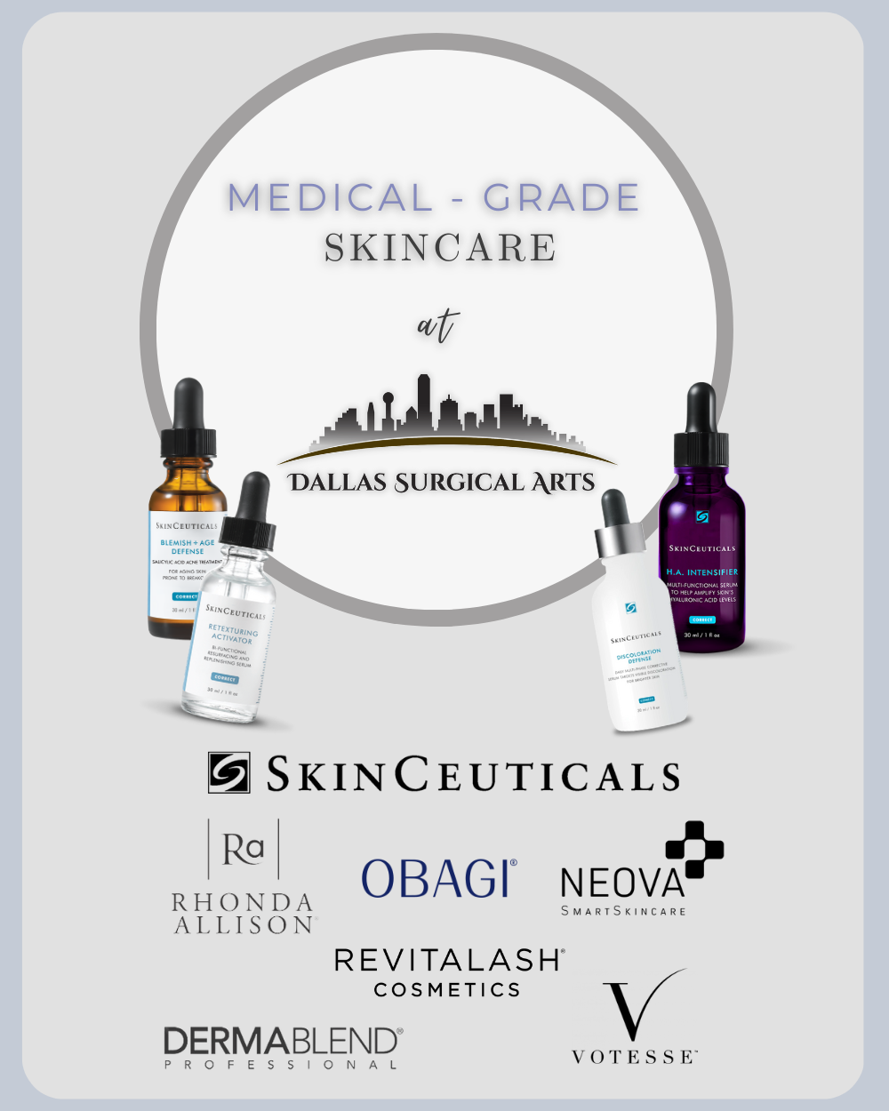 Medical Grade Skincare At Dallas Surgical Arts 2